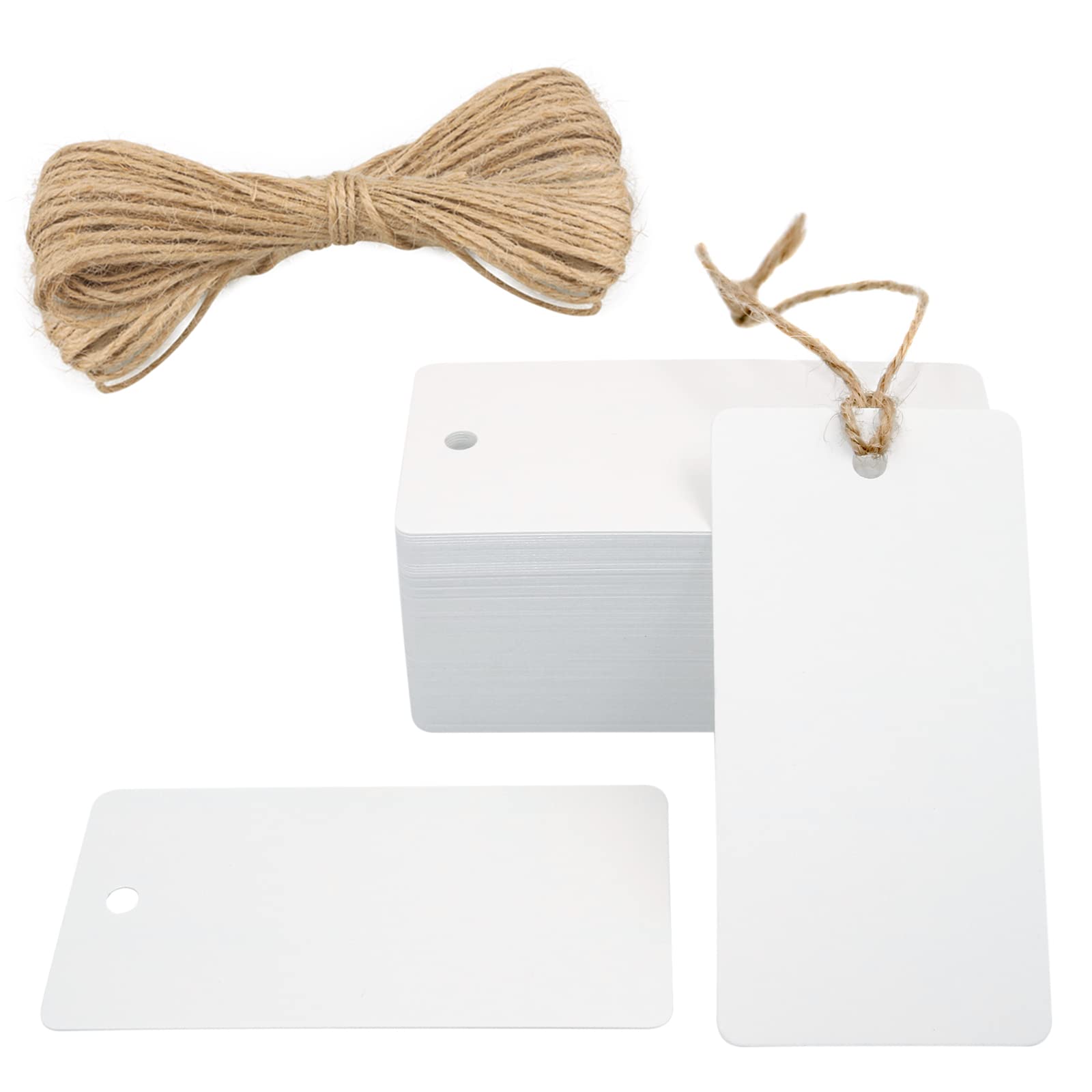 Algopix Similar Product 3 - G2PLUS 100PCS Blank Gift Tags35 x