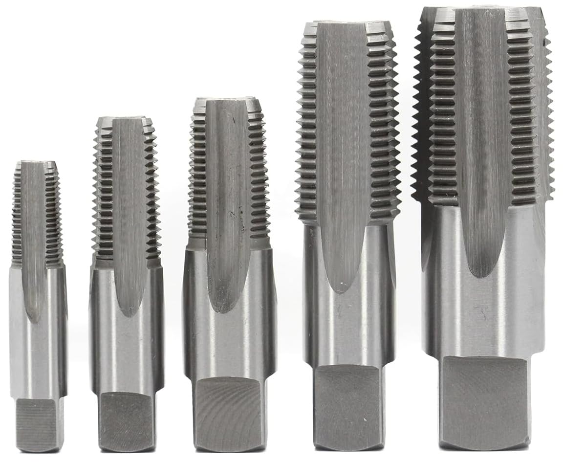 Algopix Similar Product 18 - Drill America 5 Piece NPT Pipe Tap Set