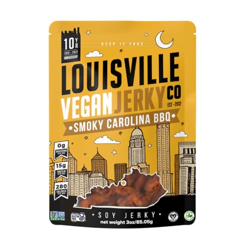Algopix Similar Product 17 - Louisville Vegan Jerky  Sweet  Smoky