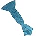 Algopix Similar Product 4 - Feiuruhf Knitted Mermaid Tail Blanket