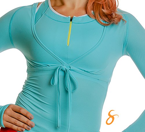 Algopix Similar Product 13 - Tech V Top (X-Small, Turquoise)