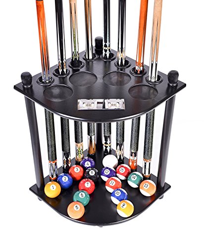 Algopix Similar Product 2 - Iszy Billiards Color Black Cue Rack