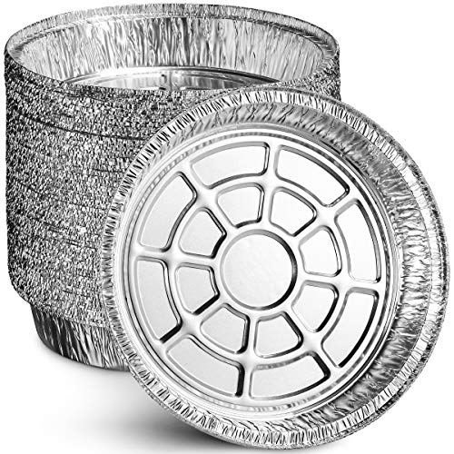 Algopix Similar Product 5 - MontoPack 9 Round Aluminum Foil Pans