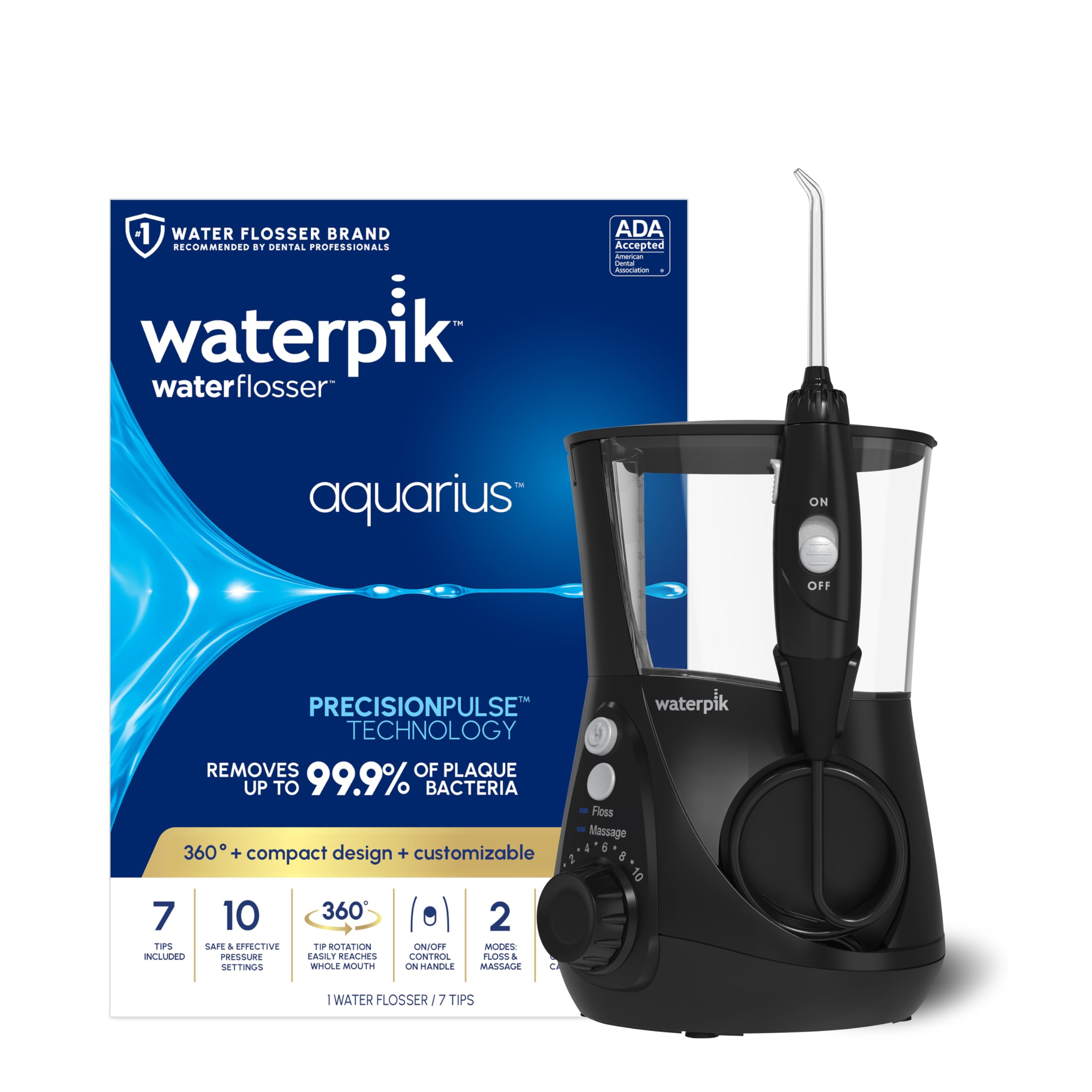 Algopix Similar Product 1 - Waterpik Aquarius Water Flosser For