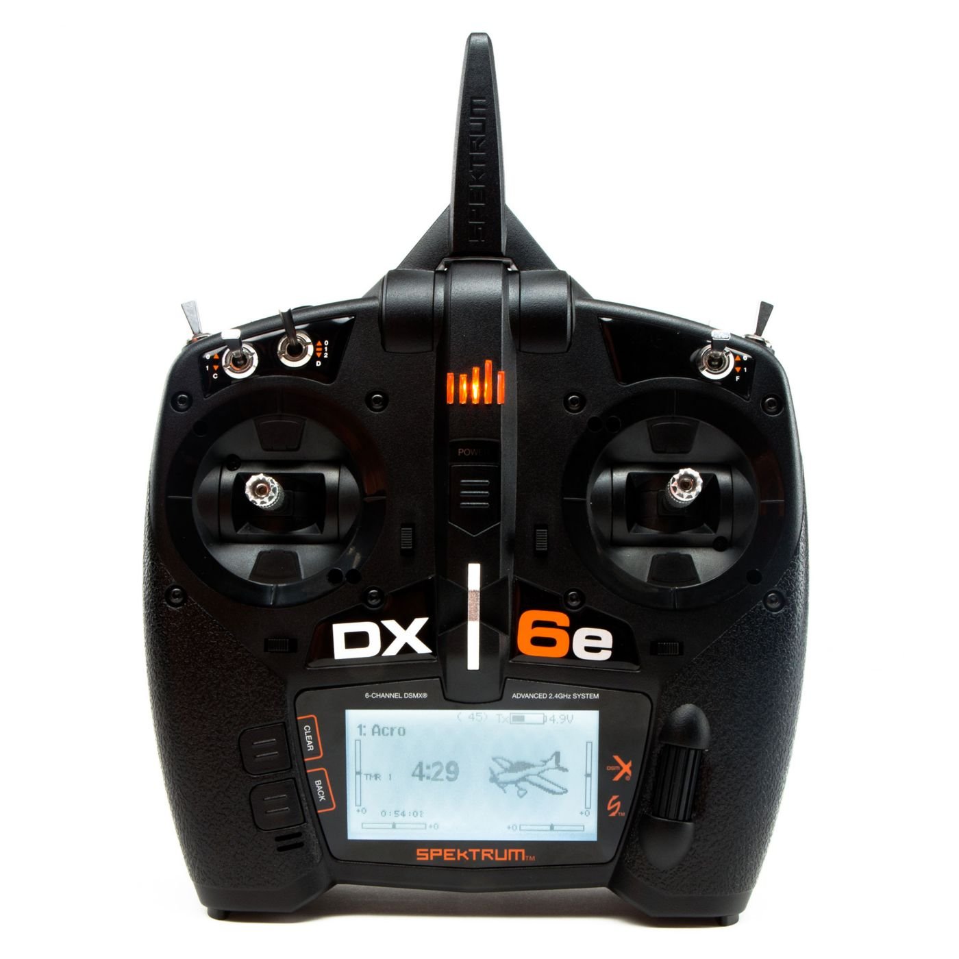 Algopix Similar Product 1 - Spektrum DX6E 6Ch Transmitter