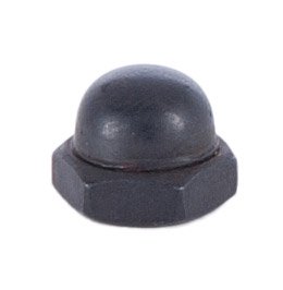 Algopix Similar Product 13 - B&P Lamp Black Cap Nut 8/32