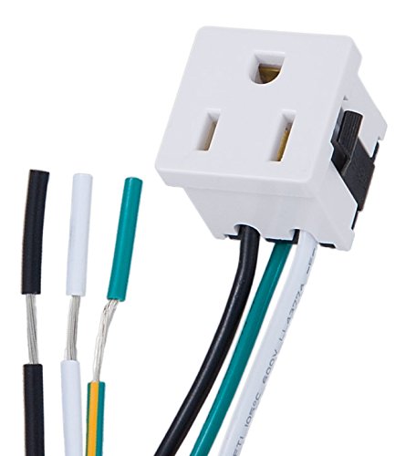 Algopix Similar Product 16 - BP Lamp White Convenience Outlet with