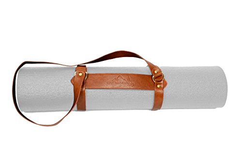 Algopix Similar Product 5 - Open Road Goods Vegan Leather Yoga Mat