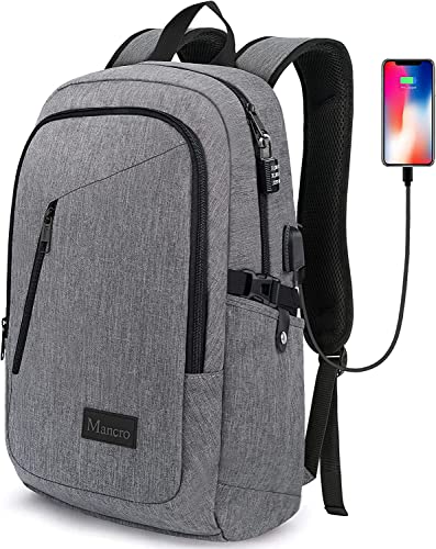 Algopix Similar Product 5 - Mancro Laptop Backpack for Travel