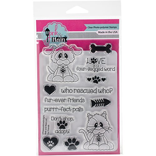 Algopix Similar Product 16 - Pink  Main PM0066 Clear Stamps