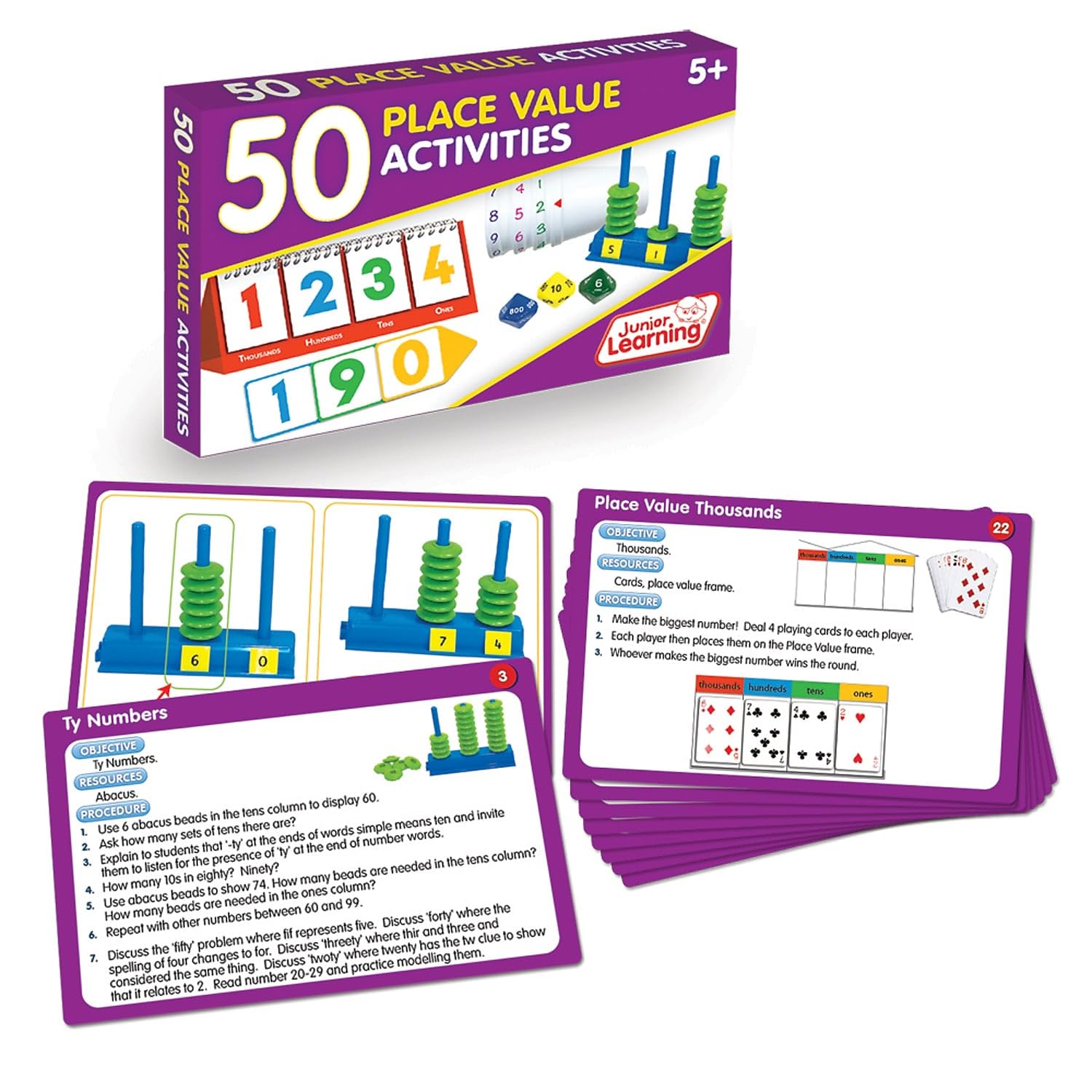 Algopix Similar Product 5 - Junior Learning 50 Place Value