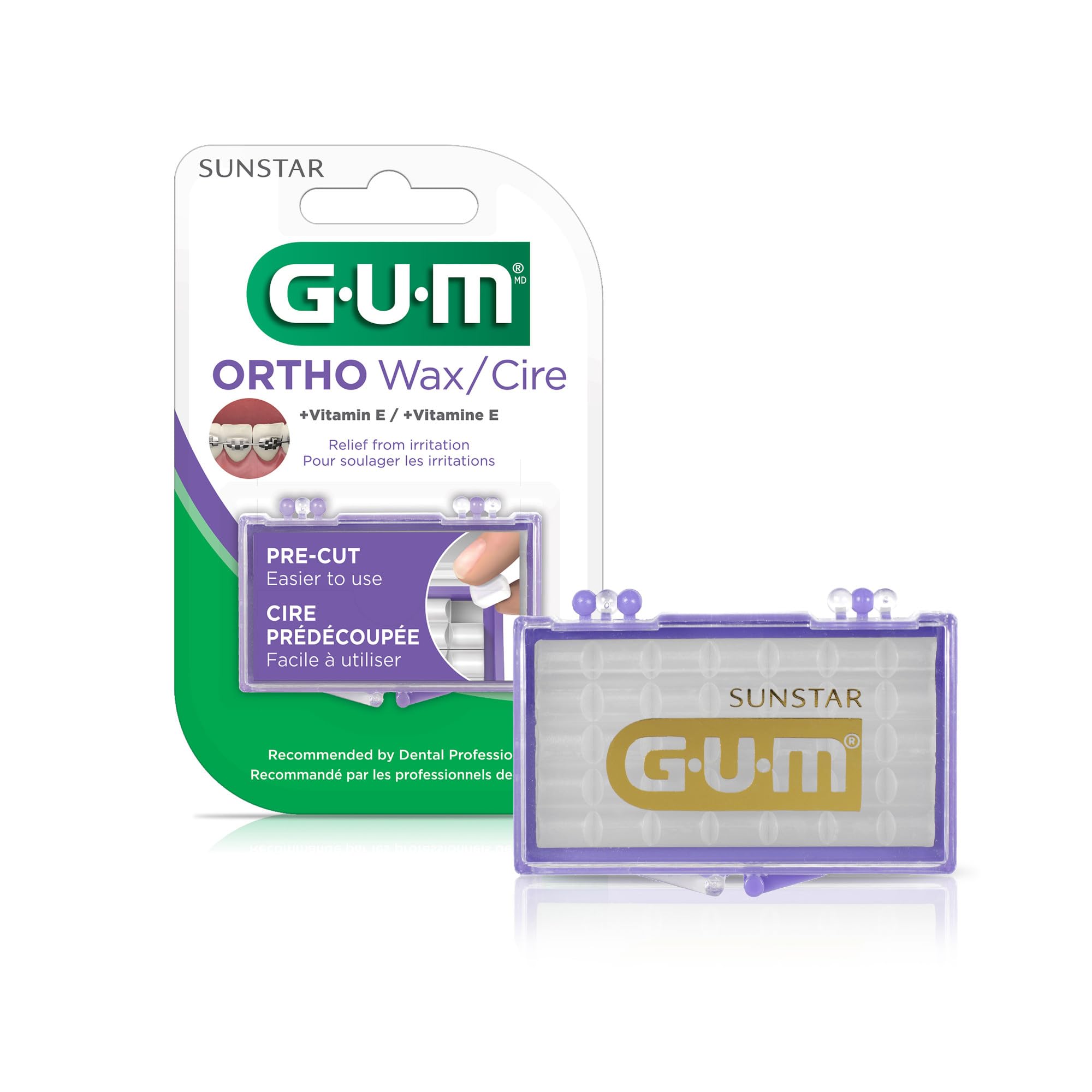 Algopix Similar Product 10 - GUM Orthodontic Wax for Braces and