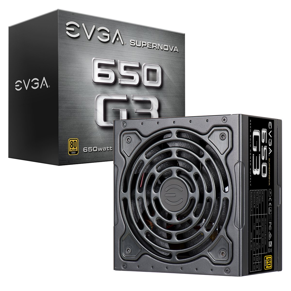 Algopix Similar Product 12 - EVGA 220G30650Y1 SuperNOVA 650 G3