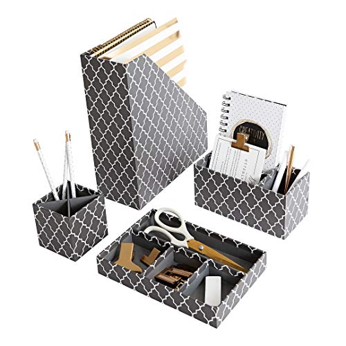 Algopix Similar Product 14 - Gray Desk Sets and Accessories for
