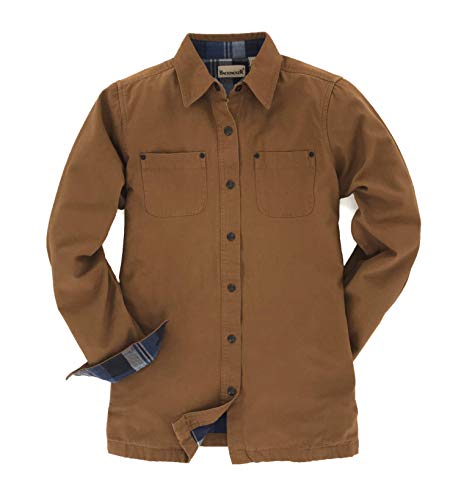Algopix Similar Product 16 - Backpacker Ladies Canvas Shirt Jacket