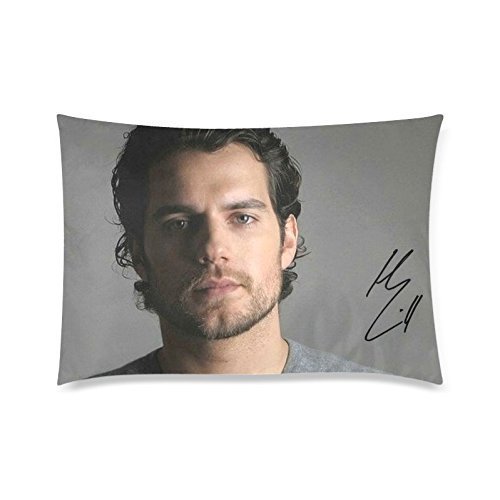Algopix Similar Product 2 - Henry Cavill Custom Zippered Pillow