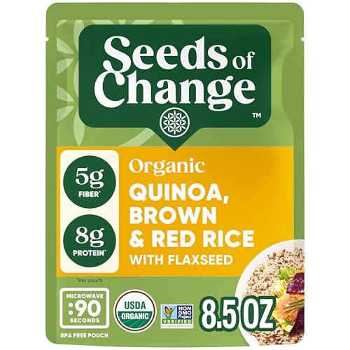 Algopix Similar Product 14 - SEEDS OF CHANGE Organic Quinoa Brown 
