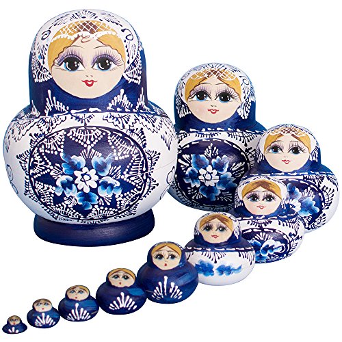 Algopix Similar Product 5 - YAKELUS Russian Nesting Dolls for Kids