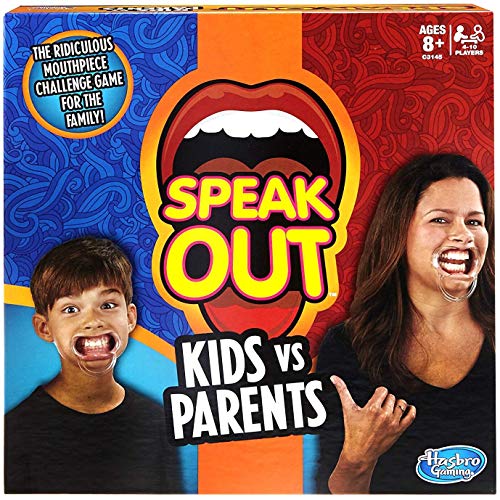 Algopix Similar Product 16 - Hasbro Speak Out Kids Vs Parents Game
