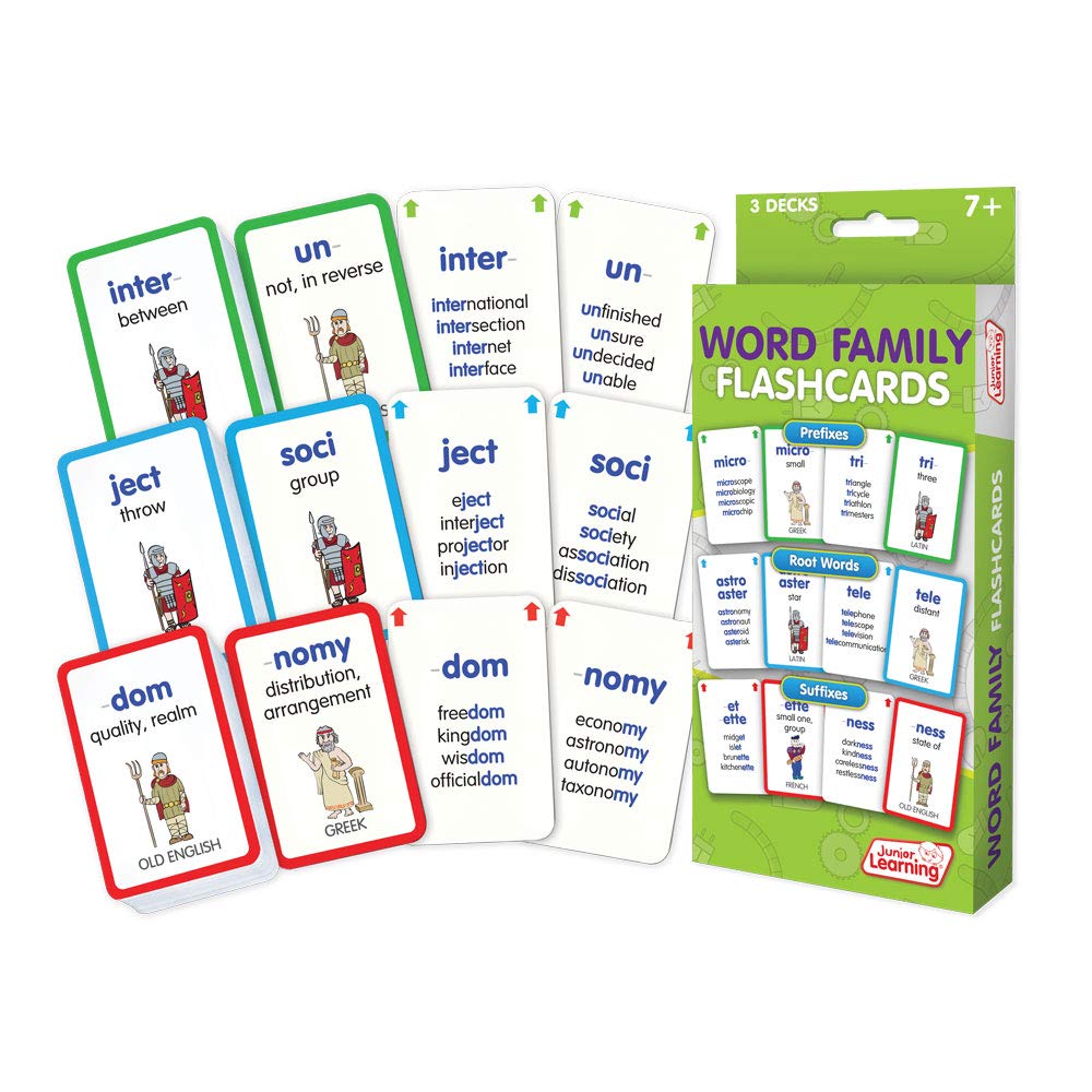 Algopix Similar Product 5 - Junior Learning JL216 Word Family