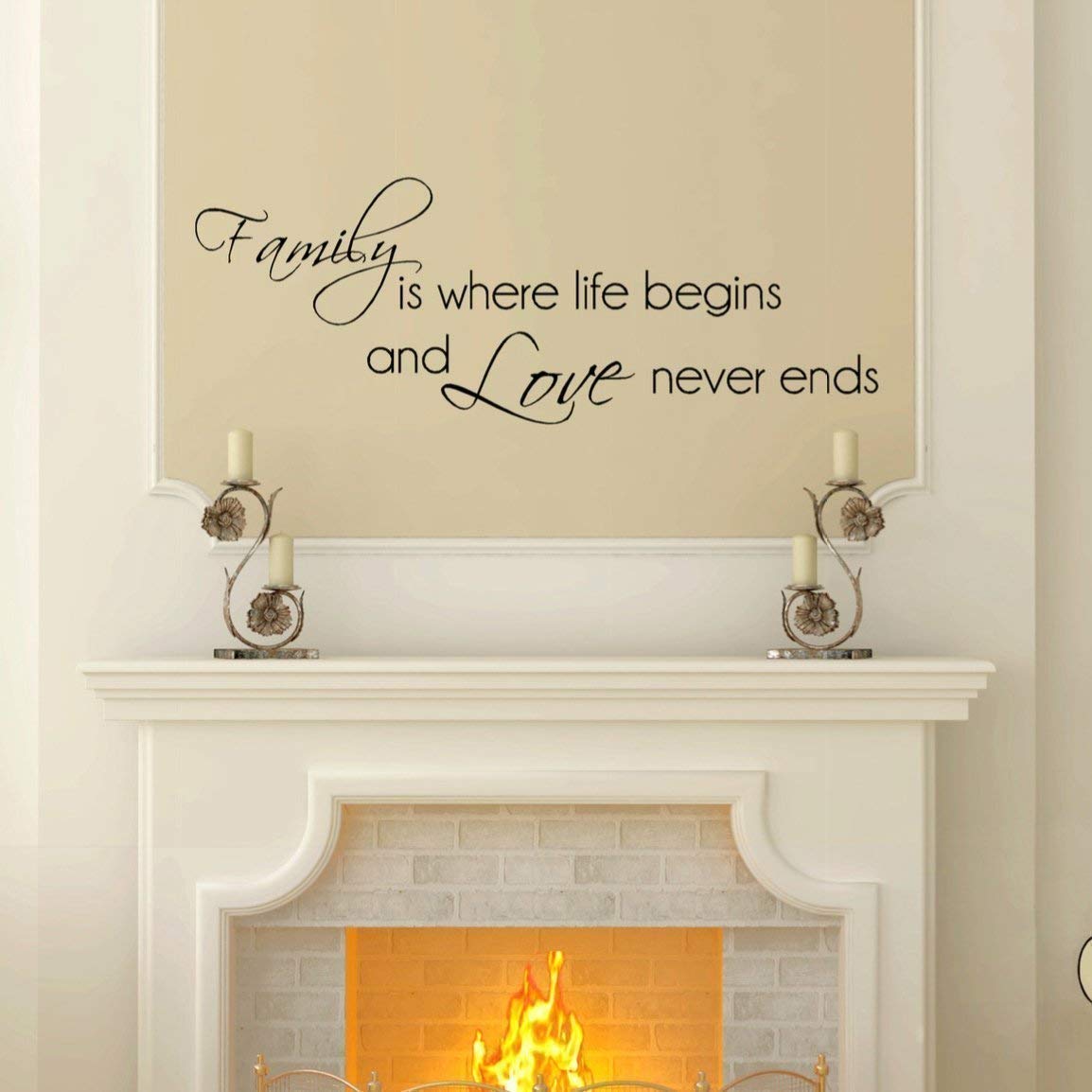 Algopix Similar Product 20 - Family Is Where Life Begins and Love