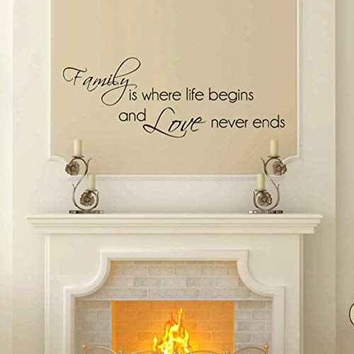 Algopix Similar Product 3 - Family Is Where Life Begins and Love