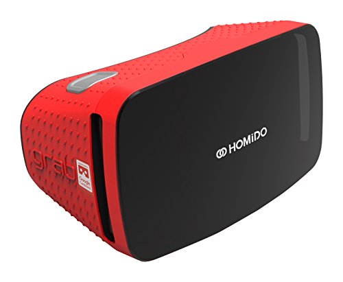 Algopix Similar Product 10 - Homido Grab Virtual Reality Headset Red