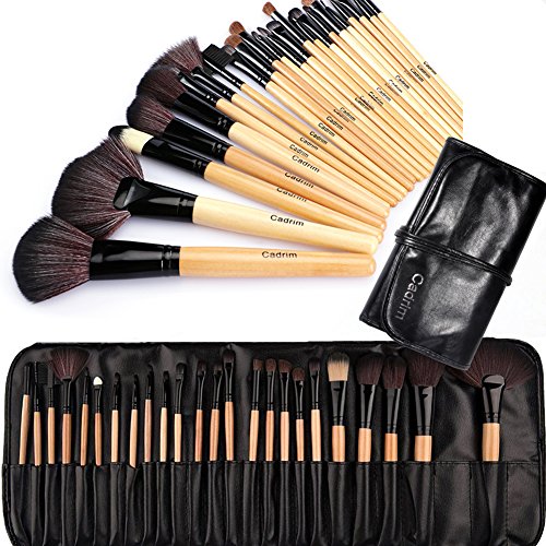 Algopix Similar Product 8 - Make up BrushesCadrim 24 pcs Natural