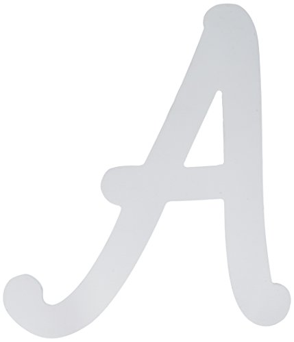 Algopix Similar Product 1 - Darice U9188-A 9In White Wood Letter