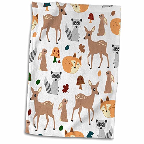 Algopix Similar Product 11 - 3D Rose Woodland Animals PatternFawn