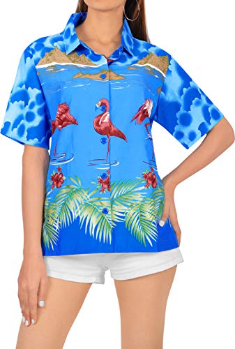 Algopix Similar Product 7 - LA LEELA Womens Casual Button Down