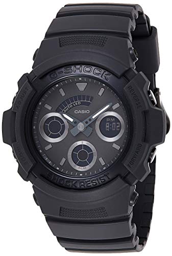 Algopix Similar Product 1 - Casio Gshock Mens Black out Series All