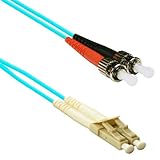 Algopix Similar Product 16 - Enet St to Lc 20M Om3 Aqua Patch Cable