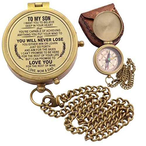 Algopix Similar Product 13 - RII Pocket Brass Sundial Compass