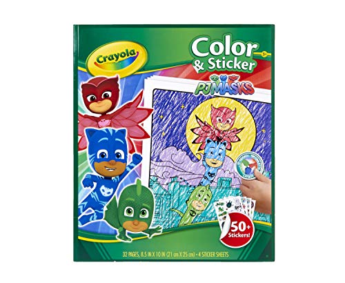 Algopix Similar Product 10 - Crayola PJ Masks Coloring Pages and