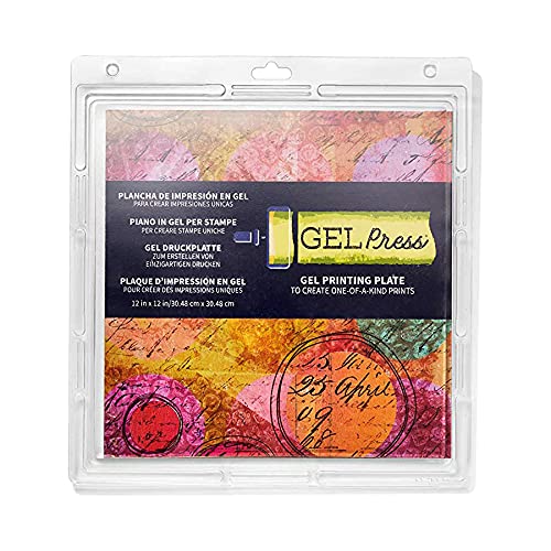 Algopix Similar Product 17 - Gel Press Gel Printing Plate 12x12