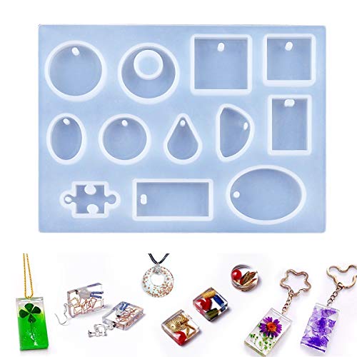 Algopix Similar Product 16 - Jeteven Jewelry Casting Mold 12 Designs