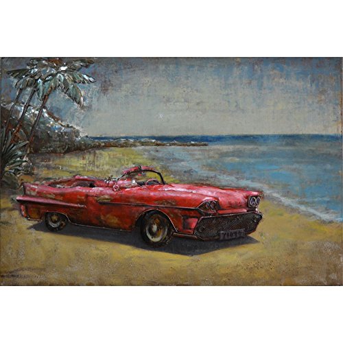 Algopix Similar Product 9 - The Urban Port Antique Red Vintage Look