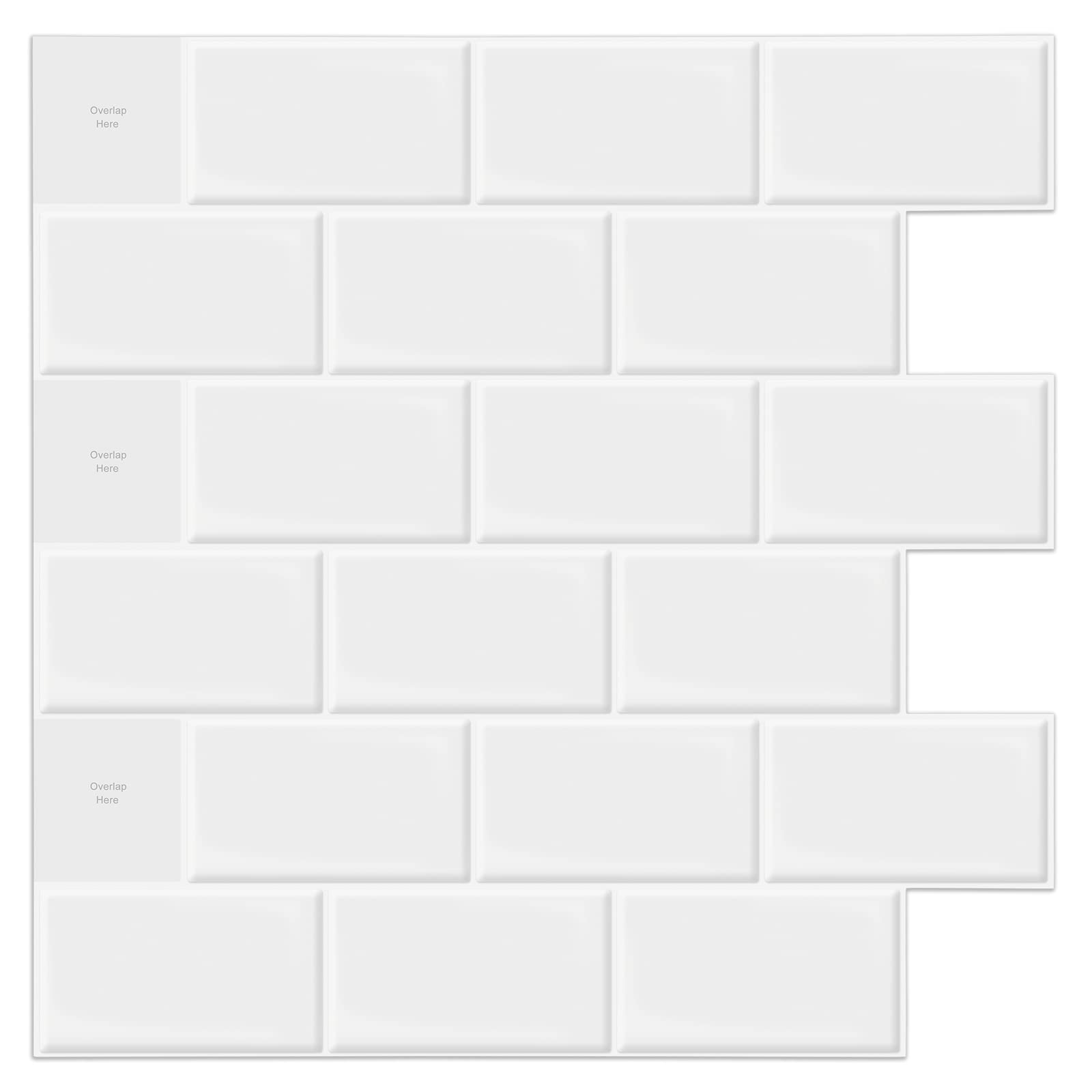 Algopix Similar Product 12 - LONGKING Peel and Stick Backsplash