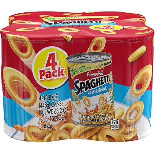 Algopix Similar Product 19 - Campbells SpaghettiOs Canned Pasta