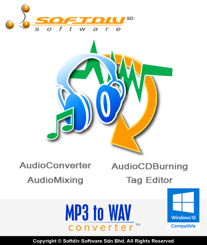 Algopix Similar Product 20 - Softdiv MP3 to WAV Converter [Download]