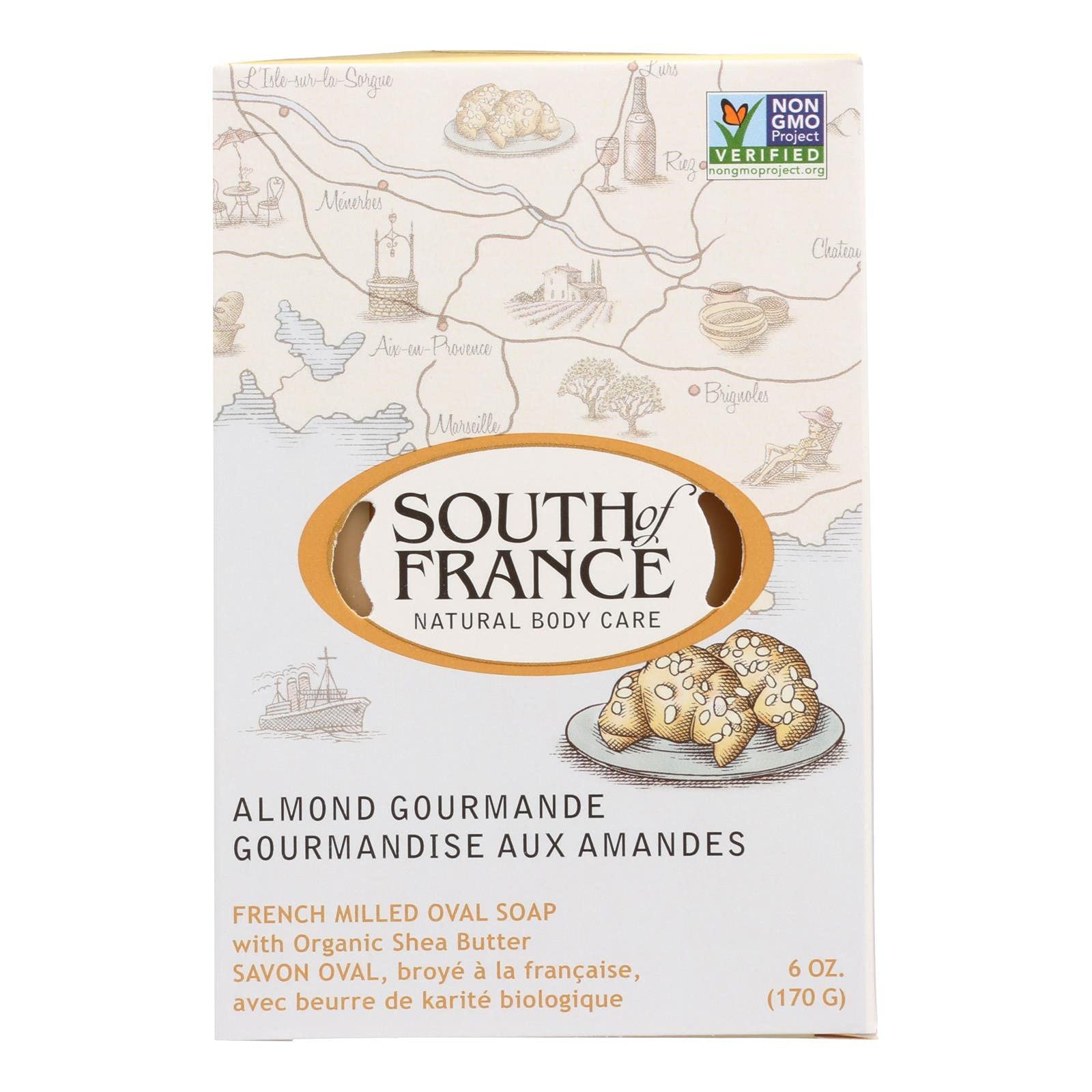 Algopix Similar Product 1 - South Of France Soap Bar Almnd