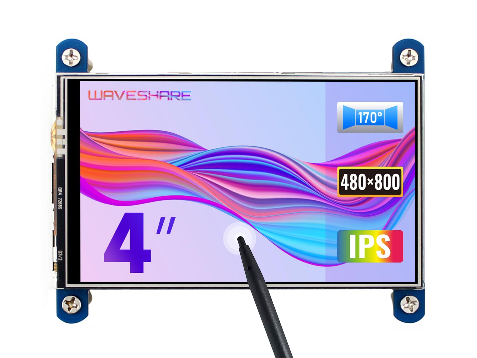 Algopix Similar Product 6 - waveshare 4inch Resistive Touch Screen