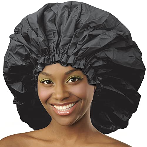 Algopix Similar Product 17 - Donna Super Jumbo Shower Cap Waterproof