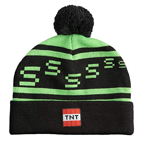 Algopix Similar Product 13 - JINX Minecraft Creeper TNT Knit Pom