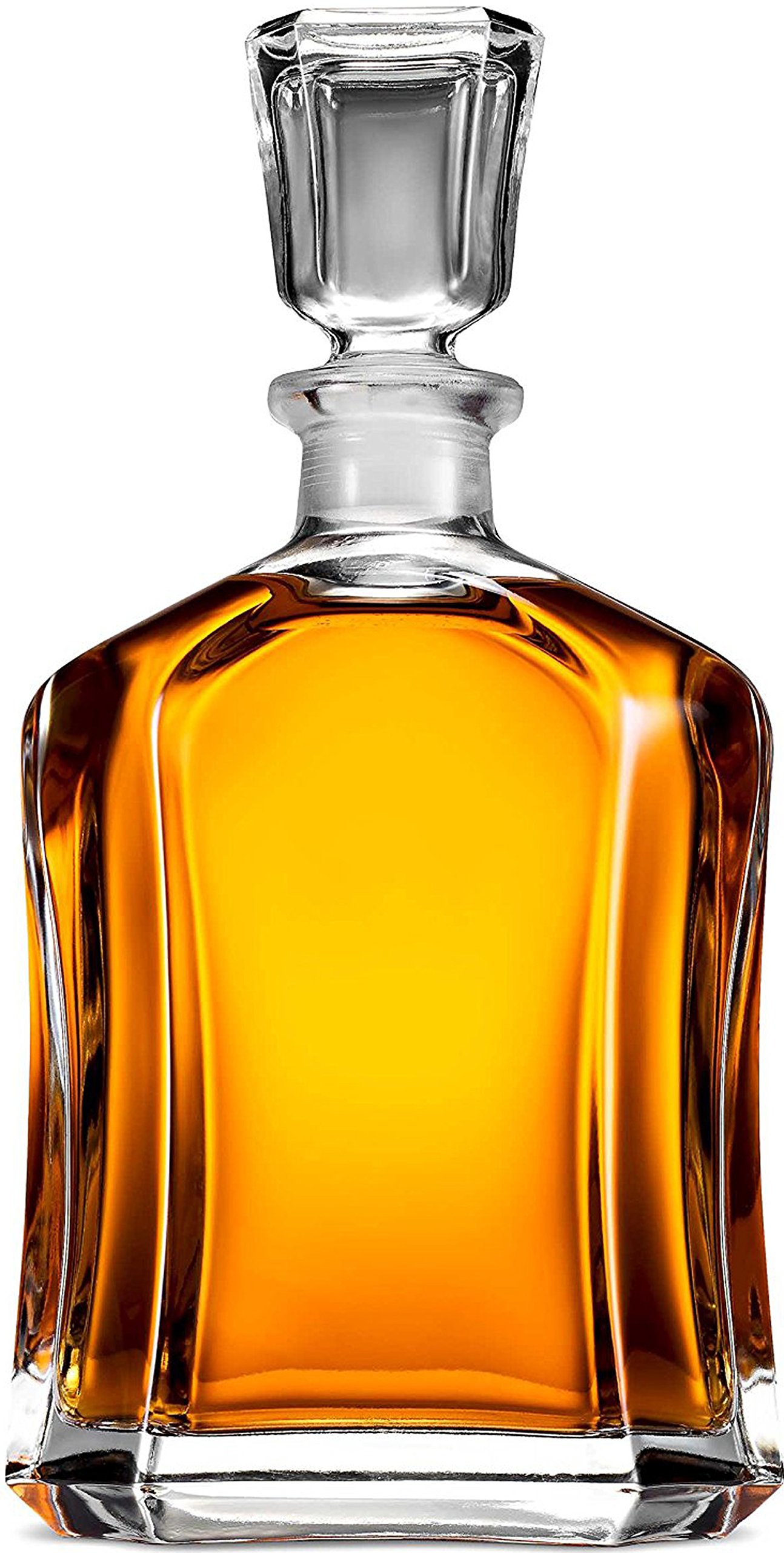 Algopix Similar Product 13 - Paksh Capitol Glass Decanter with