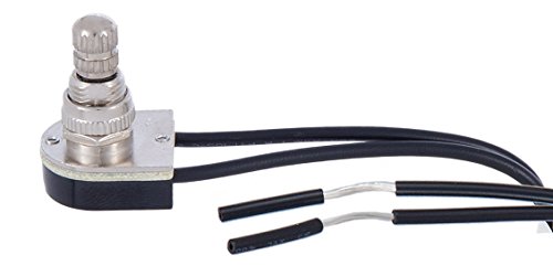 Algopix Similar Product 17 - B&P Lamp® Rotary Nickel Canopy Switch