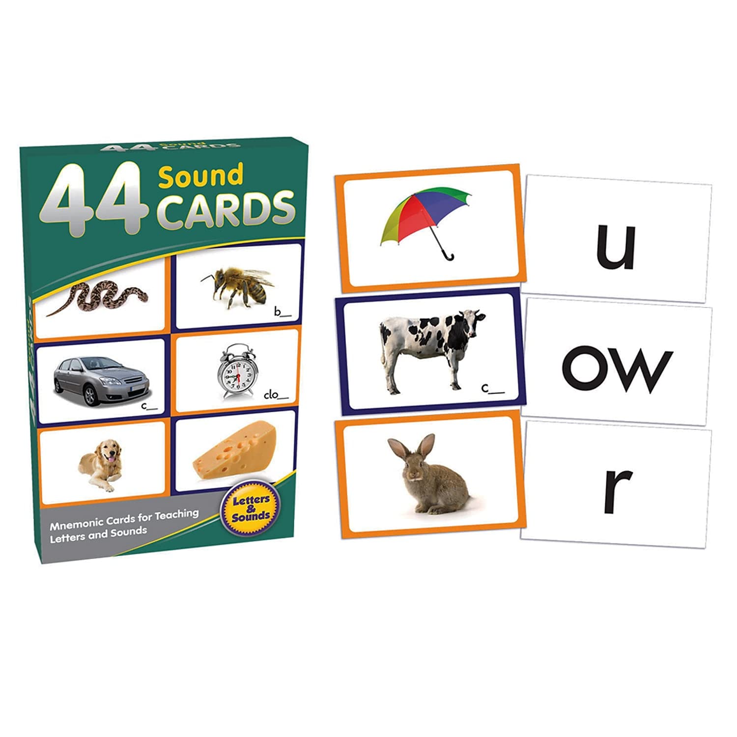Algopix Similar Product 11 - Junior Learning JL269 44 Sound Cards