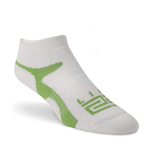 Algopix Similar Product 6 - LIFT23 Tennis Sock GreenWhite Small