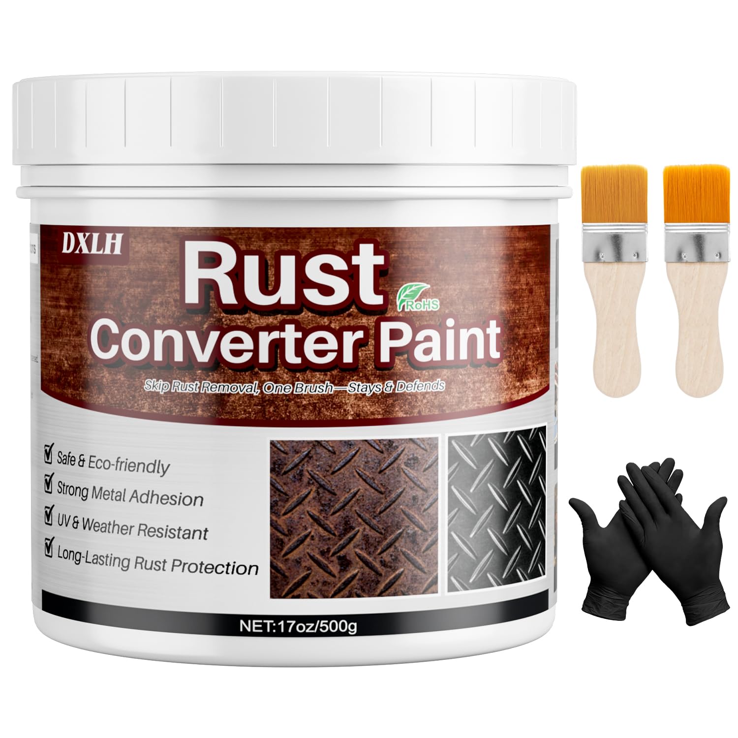 Algopix Similar Product 16 - 2 in 1 Rust Converter  Metal Primer